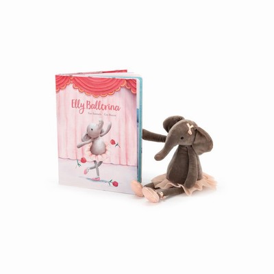 Jellycat Elly Ballerina and Dancing Darcey Elephant Australia | 975048IZC